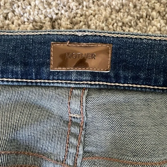 Mother Denim The Insider Crop Step Chew - size 29 - Picture 4 of 9